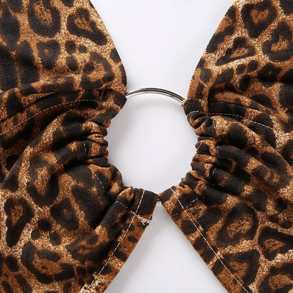 Leopard Bra top