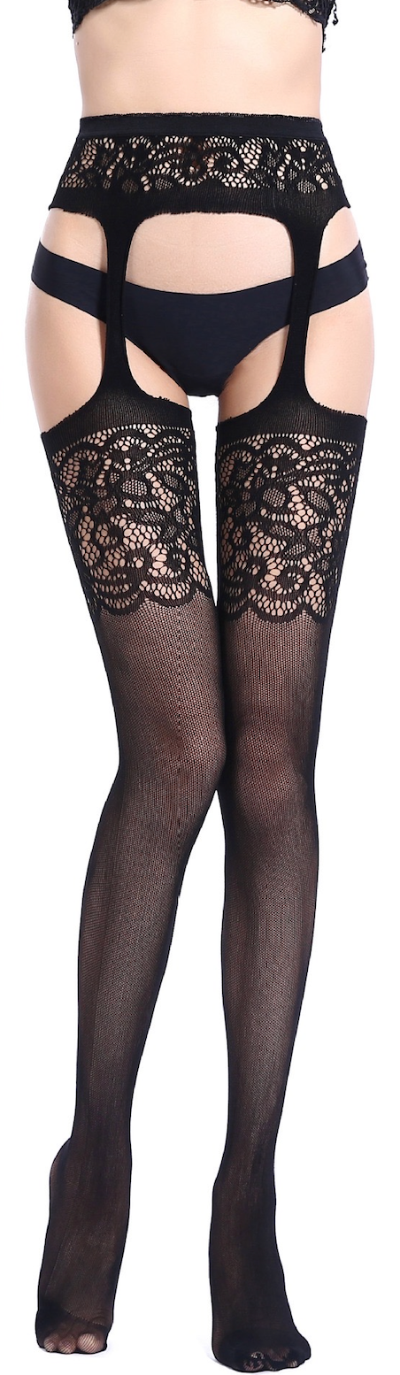 Jarretel stijl panty